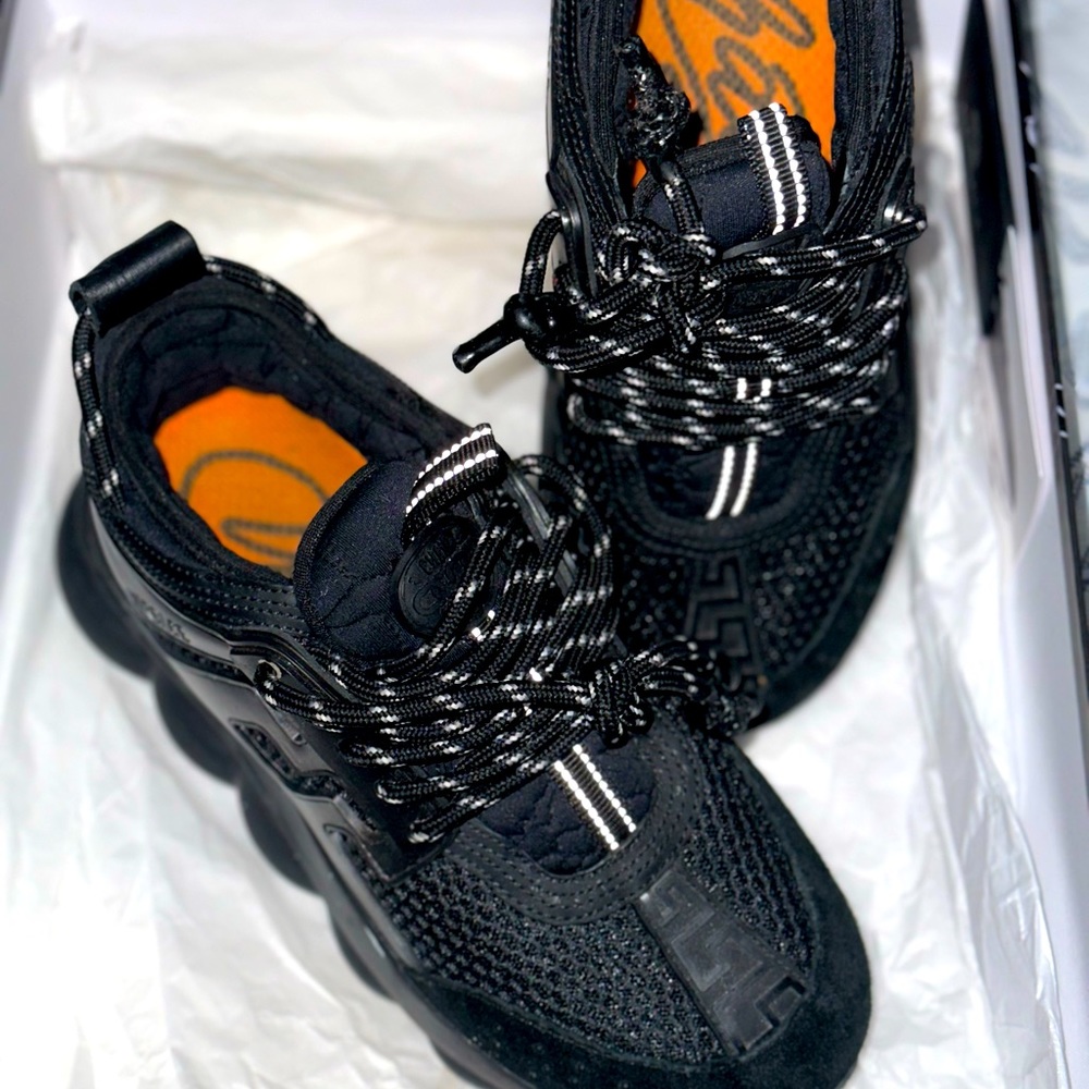 Versace Chain Reaction Sneakers - Size 37